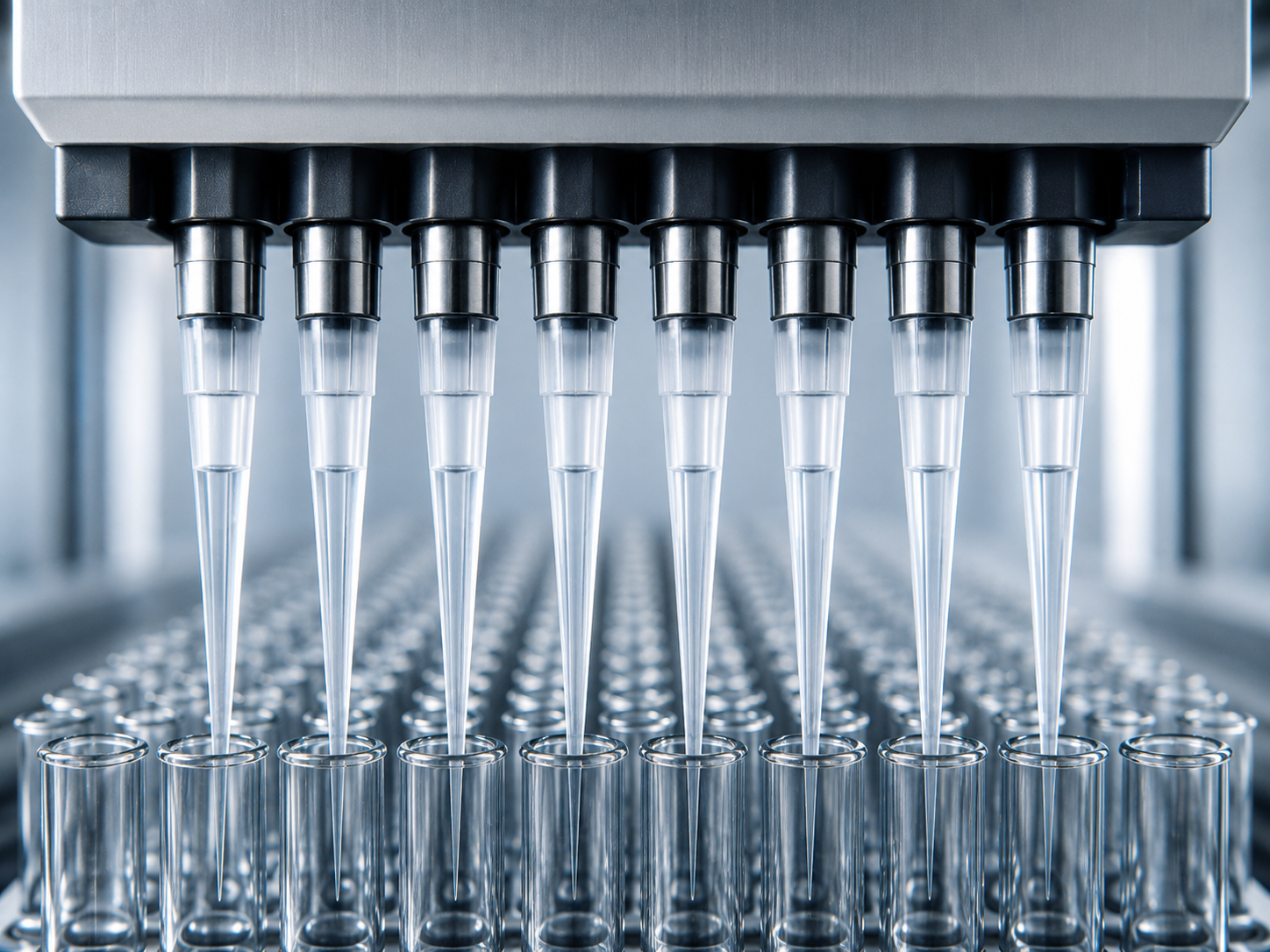Automated pipetting system supporting AI-guided drug discovery